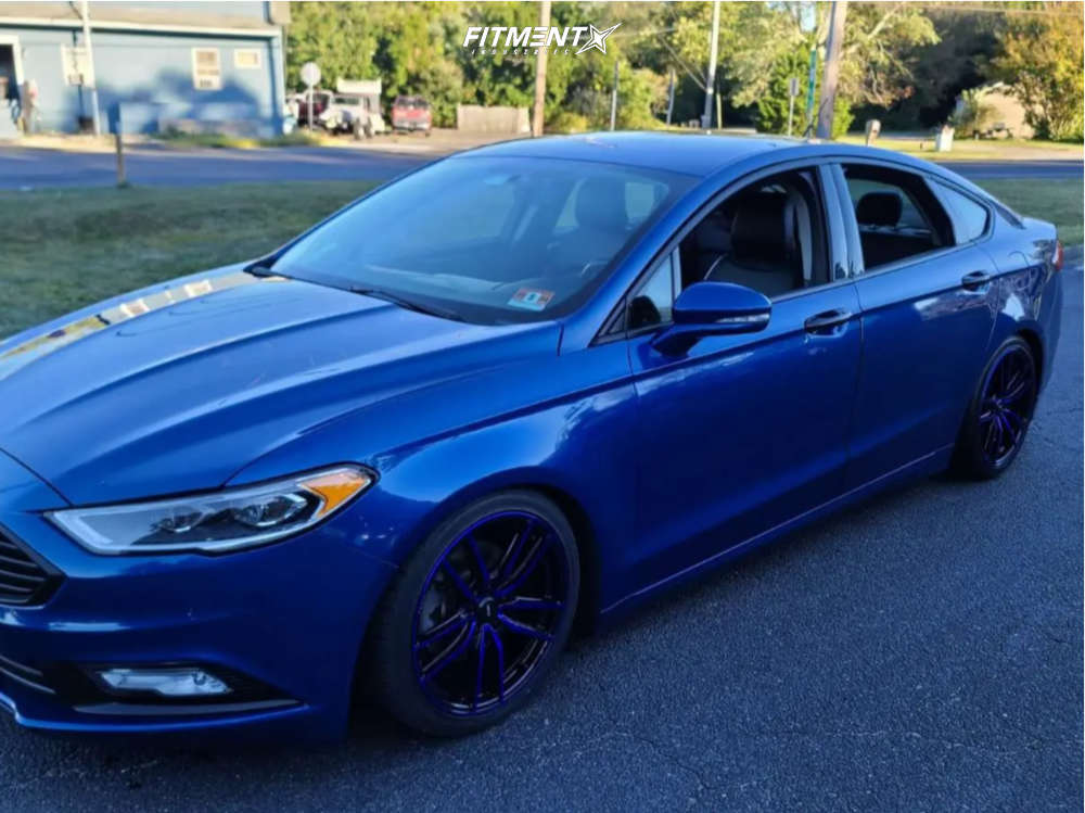 2017 Ford Fusion Se Tire Size