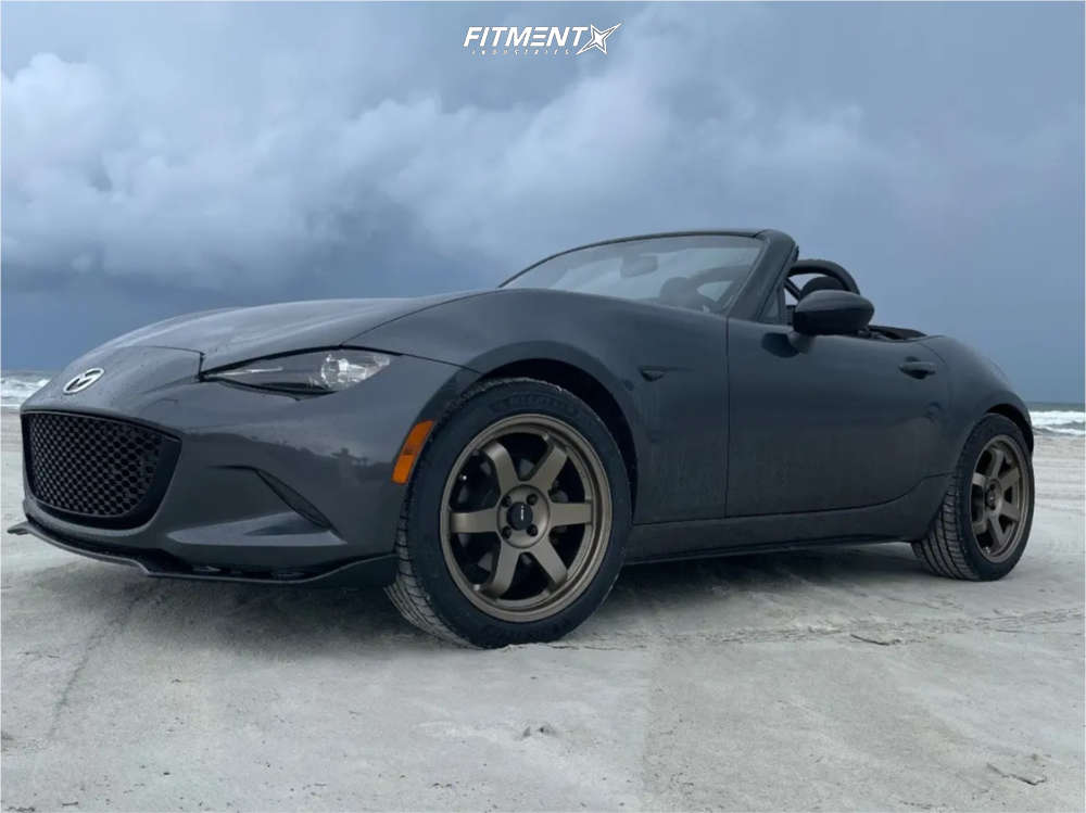 2016 Mazda MX-5 Miata Club with 17x8 AVID1 AV6 and Michelin 225x45