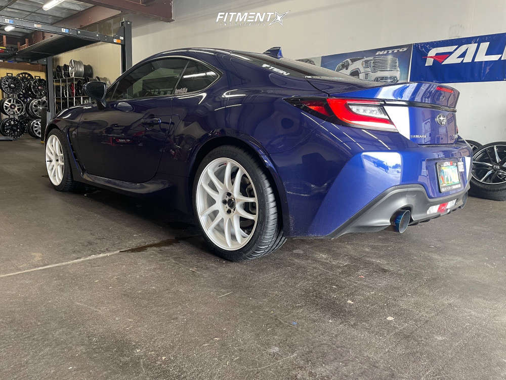 2022 Subaru BRZ Limited with 18x8.5 Work Emotion Cr Kiwami and