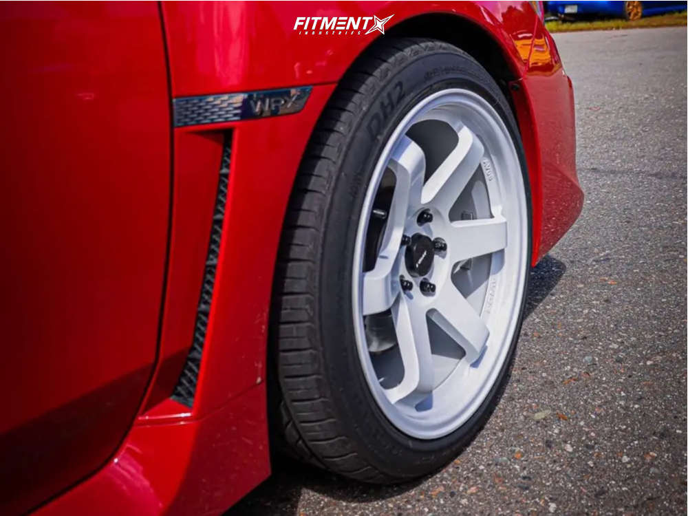 2021 Subaru WRX Base with 18x9.5 AVID1 Av6 and Delinte 245x40 on ...