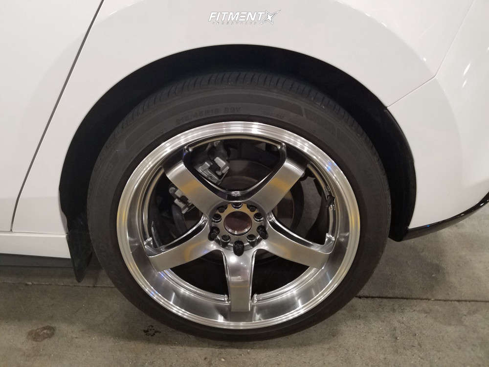 2021 Mazda 3 Select with 18x8.5 XXR 555 and Bridgestone 215x45 on