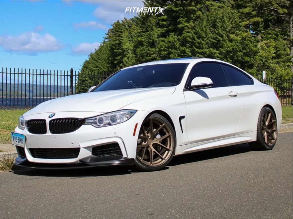 2015 BMW 435i XDrive Base with 19x9.5 Aodhan Aff7 and Hankook