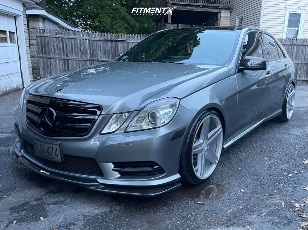 1 2013 E350 Mercedes Benz 4matic Hr Lowering Springs Verde Parallax Silver