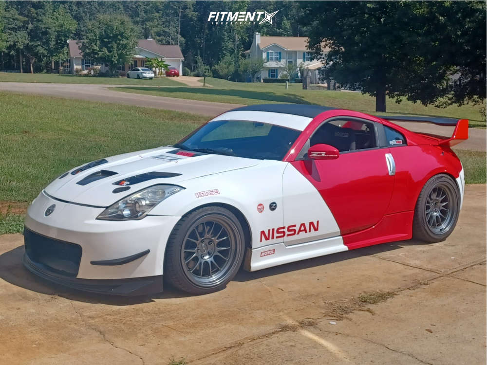 2007 Nissan 350Z Base with 18x10.5 Kansei Corsa and Achilles