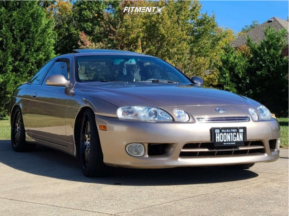 1999 Lexus SC300 Base with 18x8.5 F1R F21 and Vercelli 235x40 on ...