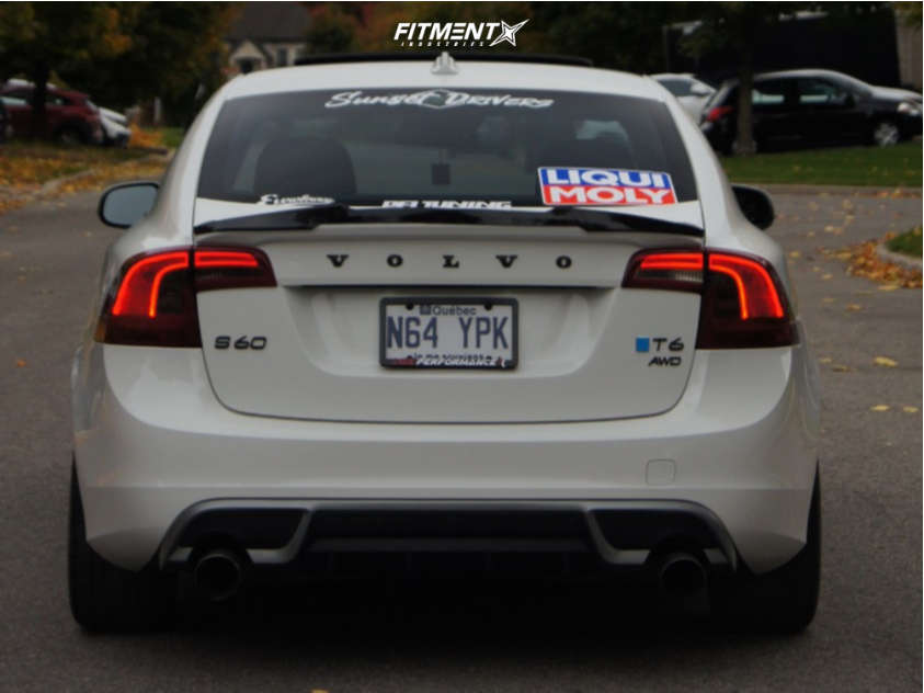 S60r Rims 2013 Volvo S60 T6 R-Design with 18x8.5 Rotiform Flg and Continental ...