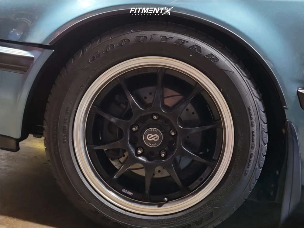 1990 Honda Accord EX with 16x7 Enkei J10 and Goodyear 225x50 on