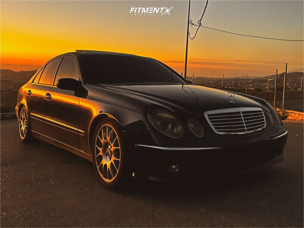 2003 Mercedes-Benz E320 Base with 18x9 BBS Chr and Rydanz 245x40 on ...