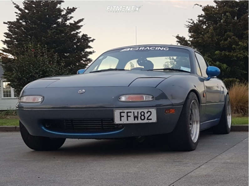 1990 Mazda Miata Base with 15x8 Work Cr01 and Nankang 225x45 on