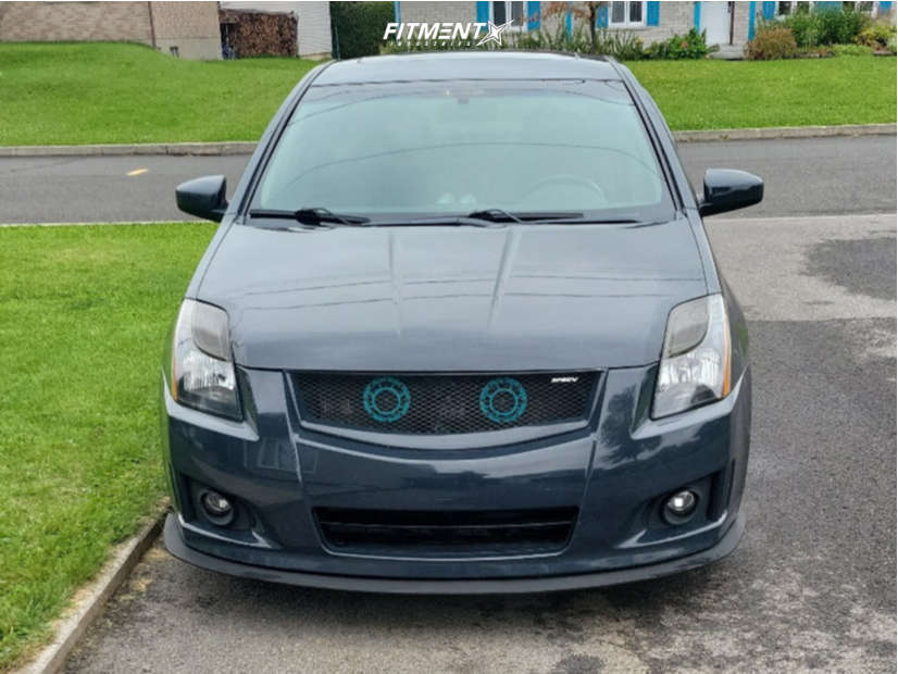 2009 Nissan Sentra SE-R Spec V with 18x9.5 JNC Jnc051 and Firestone ...