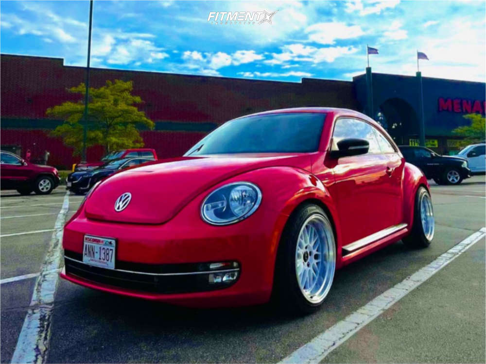 2012 Volkswagen Beetle Turbo with 18x10 JNC Jnc005 and Falken