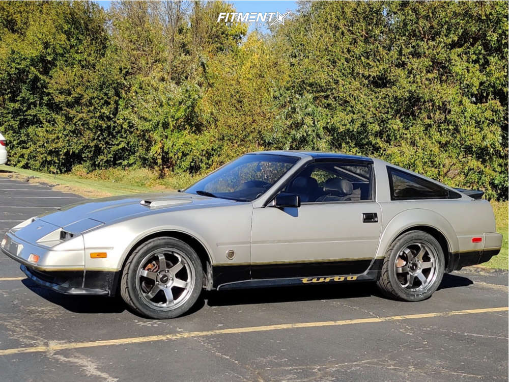 1984 Nissan 300ZX Turbo with 17x8 AVID1 Av6 and Falken 245x40 on