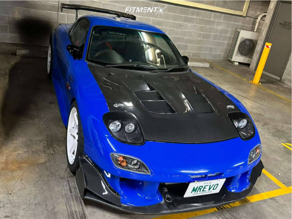 1993 Mazda RX-7 Base with 18x9.5 Advan Racing GT Premium and Yokohama ...