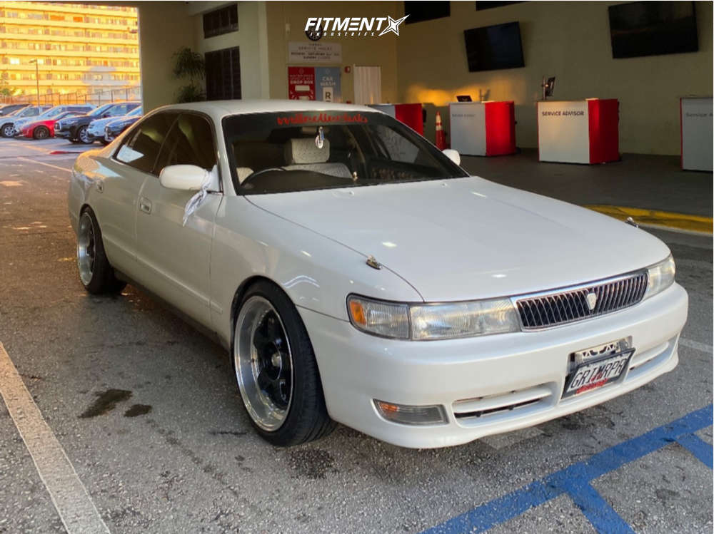 1996 Toyota Chaser Base with 18x9 Konig Ssm and Rydanz 225x40 on