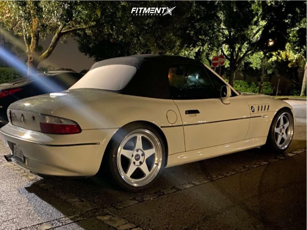 1998 BMW Z3 Roadster with 18x8.5 ESR Cr5 and Falken 225x40