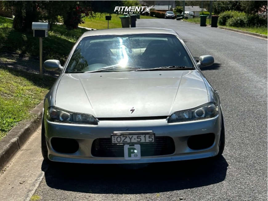 Css No200 2000 Nissan 200SX Base with 18x9.5 ESR Cs12 and Bridgestone 225x40 on ...