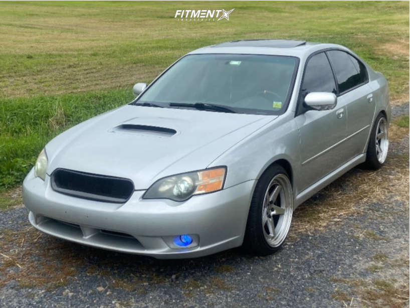 2005 Subaru Legacy GT Limited with 18x9.5 Aodhan Ds05 and Vercelli