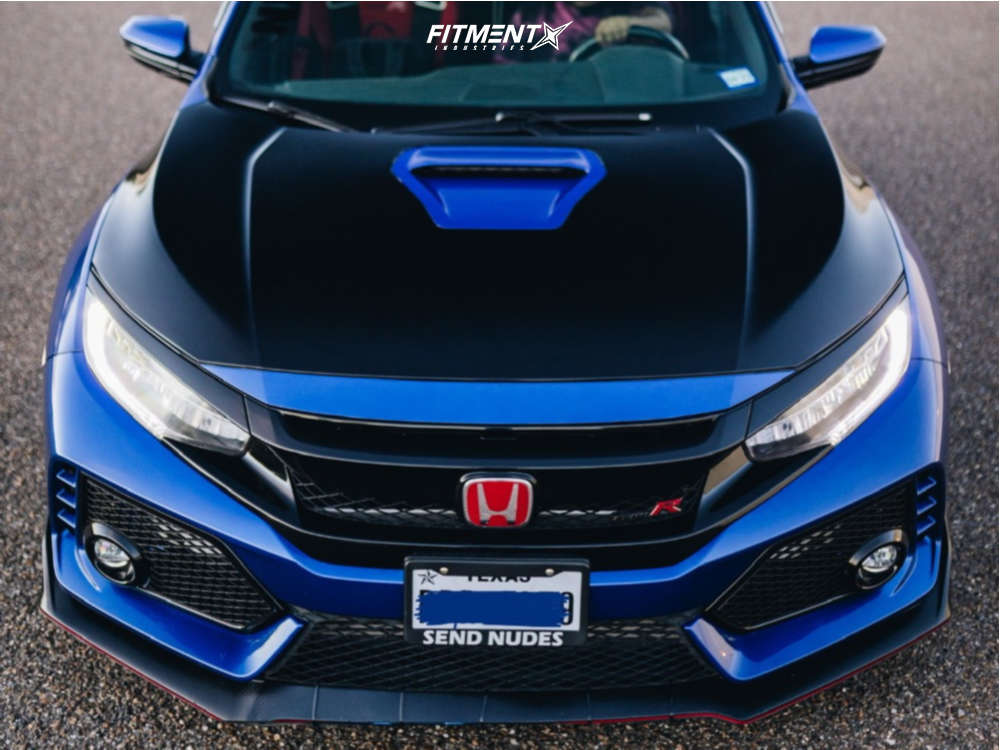 2017 Honda Civic Type R with 18x9.5 Enkei Kojin and Accelera 255x35 on ...
