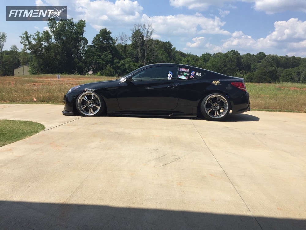 2010 Hyundai Genesis Coupe 3.8 Grand Touring with 19x10 Weds Cerberus ...