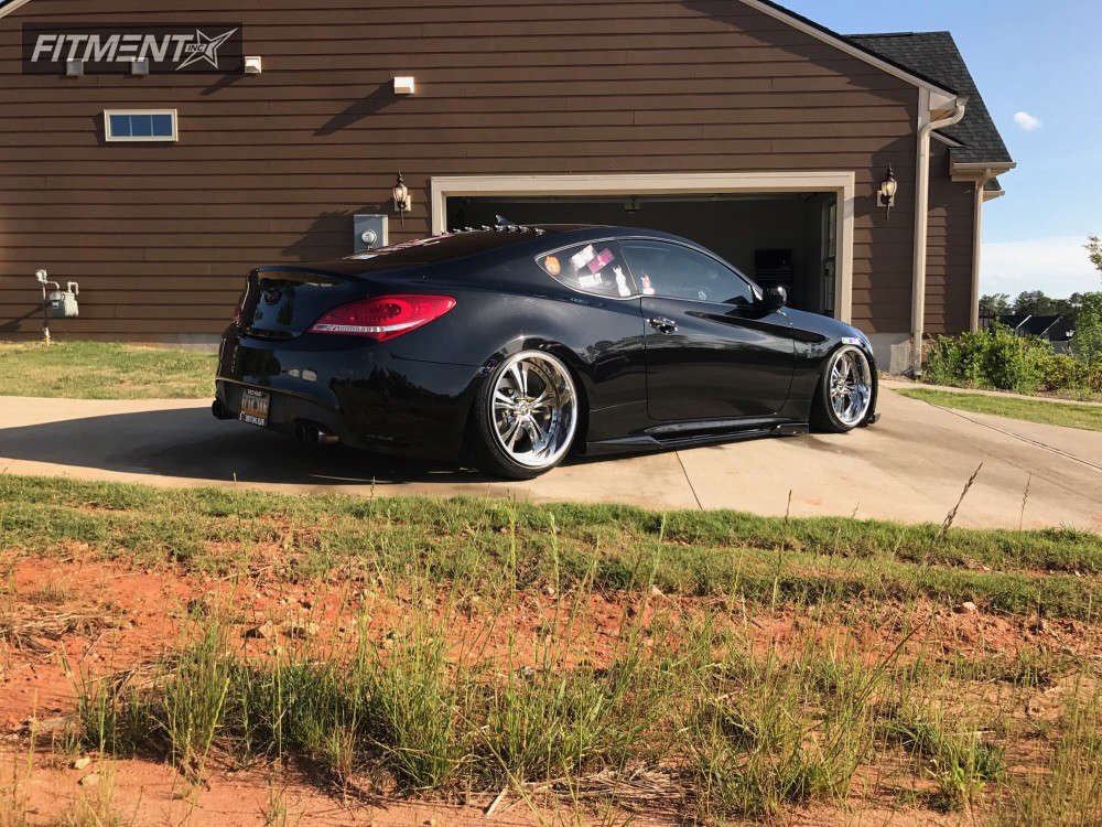 2010 Hyundai Genesis Coupe 3.8 Grand Touring with 19x10 Weds Cerberus ...