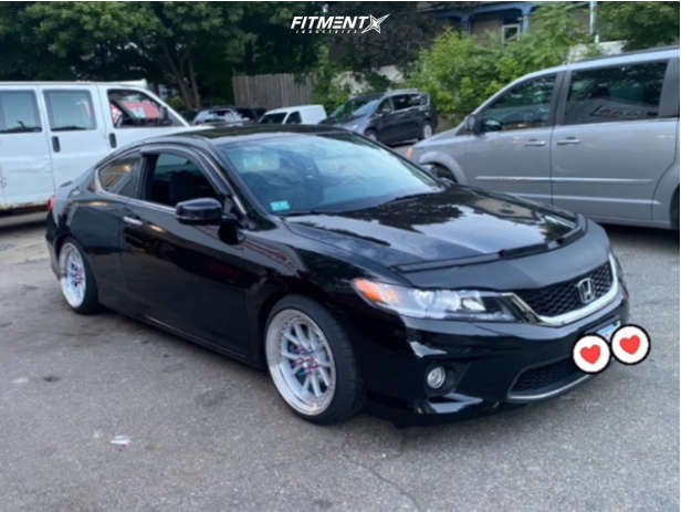 2014 Honda Accord EX with 18x9.5 Aodhan Ds08 and Vercelli 225x40