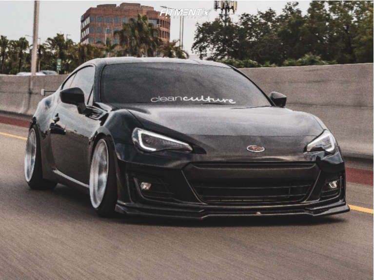 2020 Subaru BRZ Limited with 18x9.5 Kansei Tandem and Firestone
