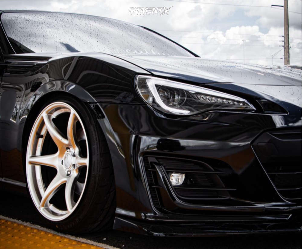 2020 Subaru BRZ Limited with 18x9.5 Kansei Tandem and Firestone