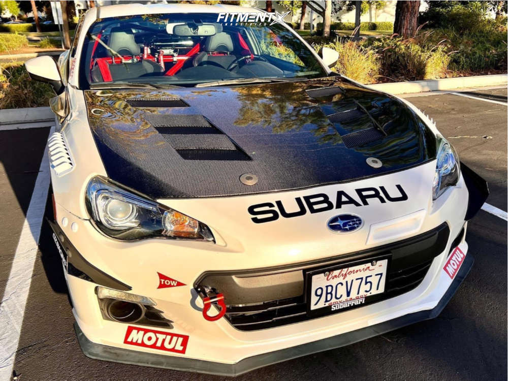 2015 Subaru BRZ Limited with 17x8 Advan Racing RGIII and