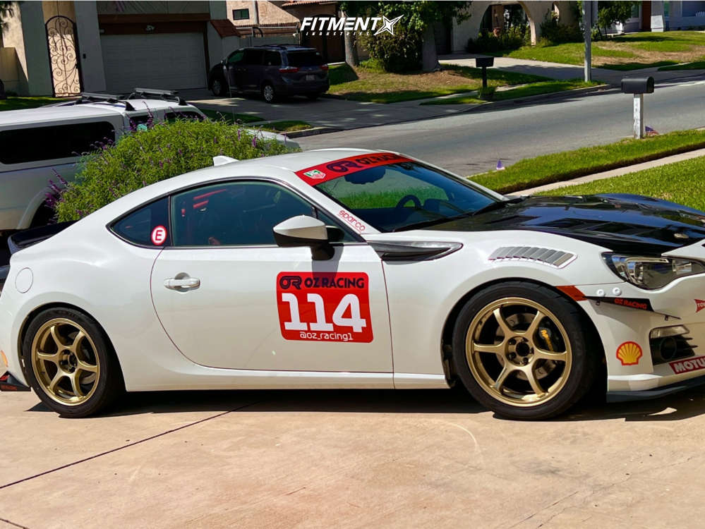 2015 Subaru BRZ Limited with 17x8 Advan Racing RGIII and