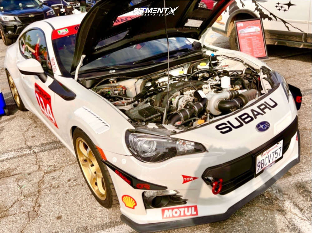 2015 Subaru BRZ Limited with 17x8 Advan Racing RGIII and