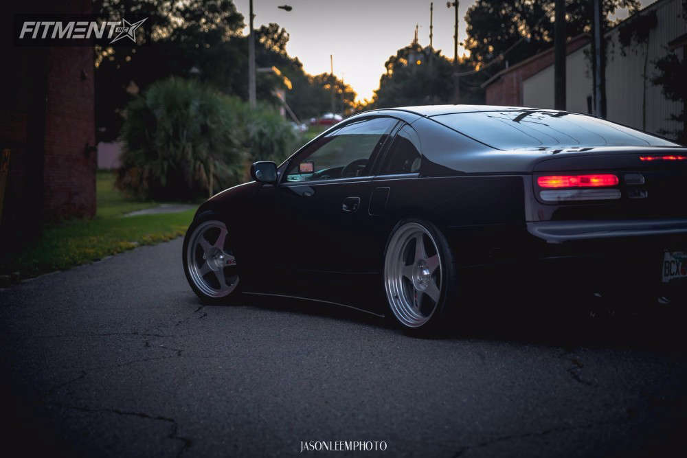 1996 Nissan 300ZX Base with 18x9.5 Desmond Regamaster Evo and