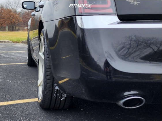 2011 Chrysler 300 Limited with 20x8.5 Strada Coda and Pirelli