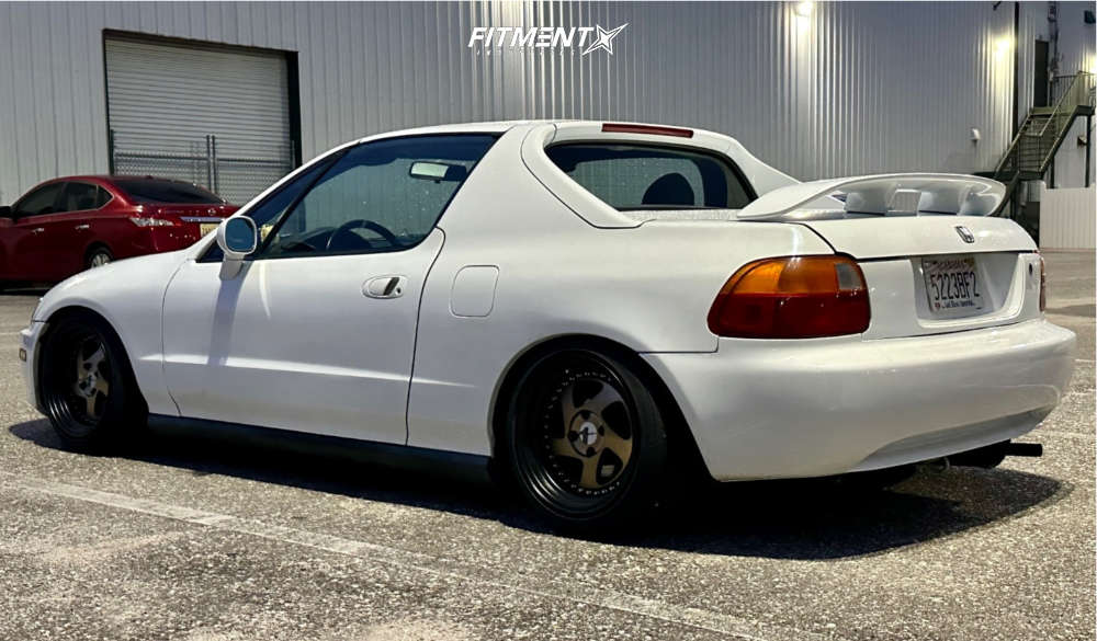 1995 Honda Civic Del Sol Si with 15x8 AVID1 Av19 and Toyo Tires 195x45 ...