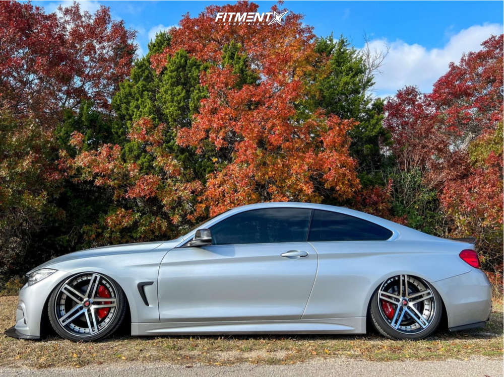 2016 BMW 428i M Sport with 19x8.5 Axe Ex20 and Lexani 255x35 on Air ...