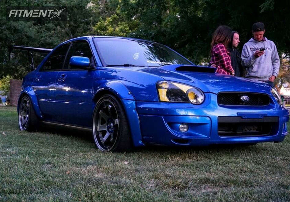 2004 Subaru Impreza WRX with 18x10.5 AVID1 AV6 and Sumitomo 285x35