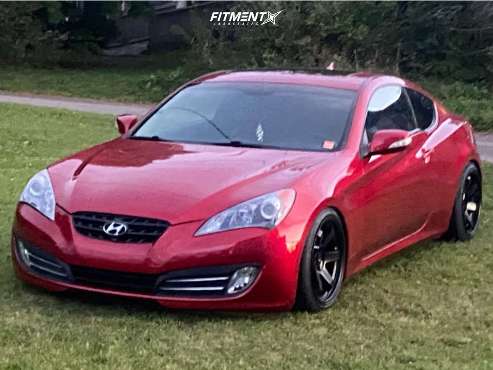 2012 Hyundai Genesis Coupe 3.8 GT with 18x9.5 AVID1 Av6 and Cooper