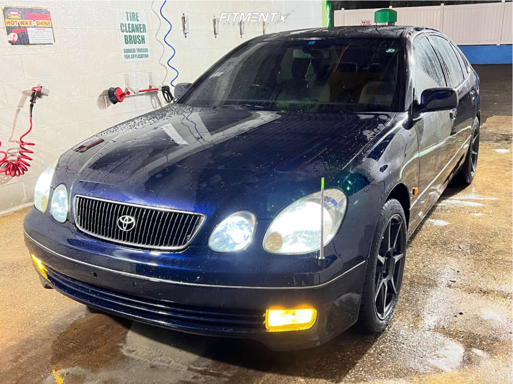 1997 Toyota Aristo V300 with 18x8.5 Enkei Tfr and Michelin 245x45 on ...