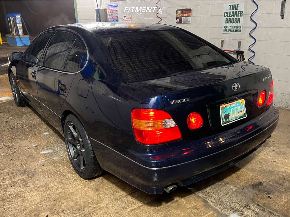 1997 Toyota Aristo V300 with 18x8.5 Enkei Tfr and Michelin 245x45 on ...