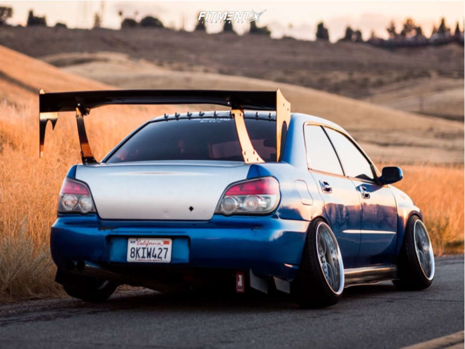 2002 Subaru Impreza WRX with 18x10 Work VS-XX and Achilles 225x40 on ...