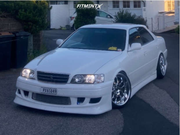 1997 Toyota Chaser Tourer V with 18x9 SSR Agle Minerva and Nexen