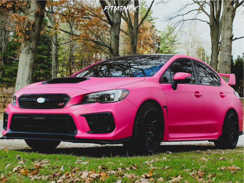 2021 Subaru WRX STI Base with 19x9.5 Neuspeed Rsf72 and