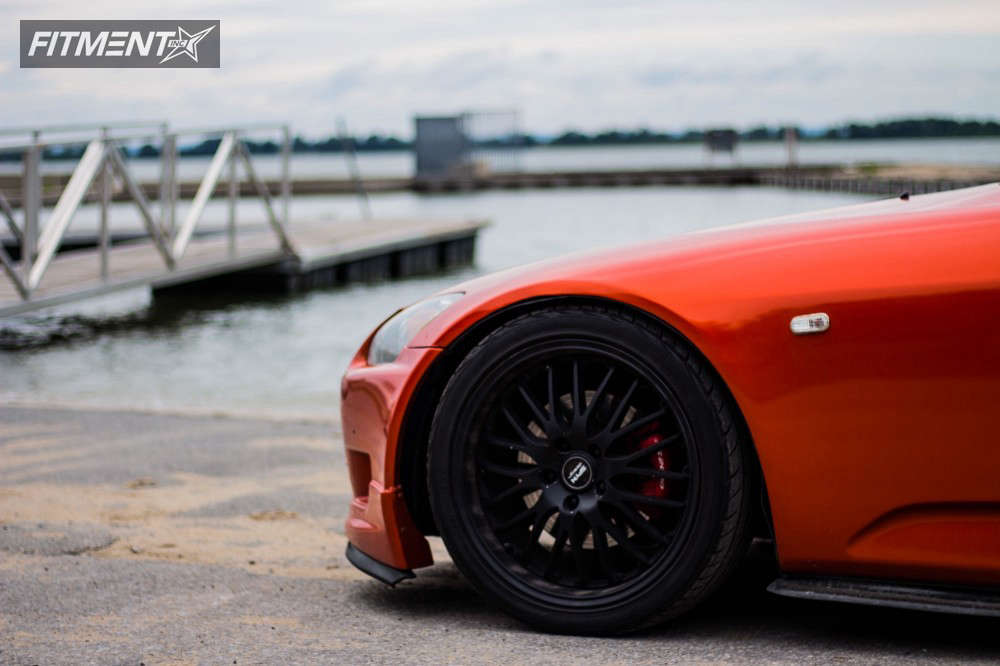 2000 Honda S2000 Base with 18x7.5 Spyn Wheel Zx and Yokohama