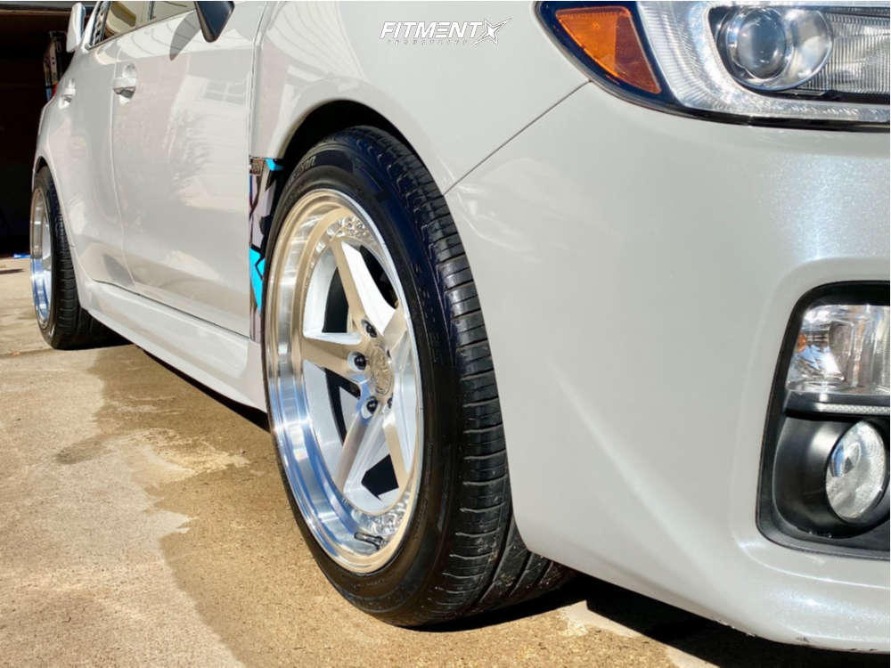 2015 Subaru WRX Premium with 18x9.5 Aodhan Ds05 and Laufenn