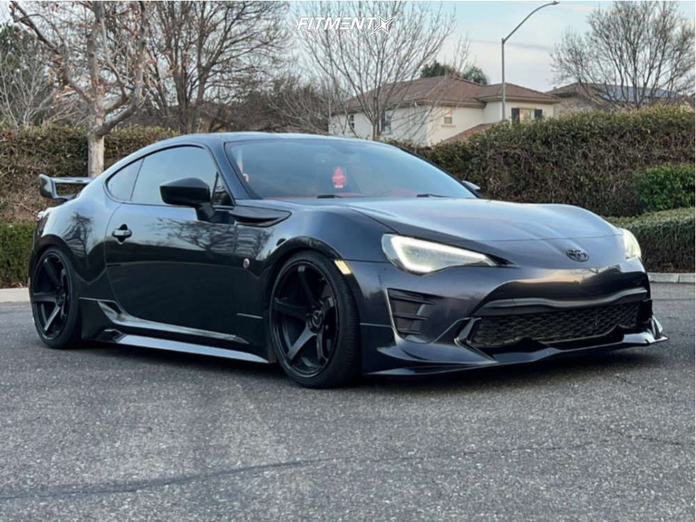 2019 Toyota 86 Base with 18x9.5 Enkei Kojin and Yokohama 245x35 on