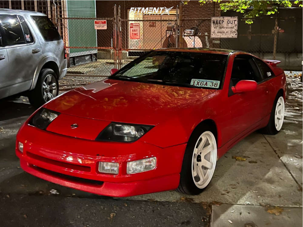 1996 Nissan 300ZX Base with 18x9.5 AVID1 Av6 and Toyo Tires 215x45