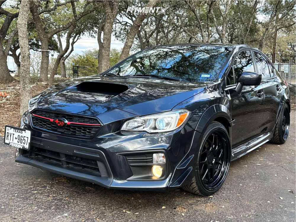 2018 Subaru WRX Limited with 19x9.5 Aodhan Ds01 and Venom Power
