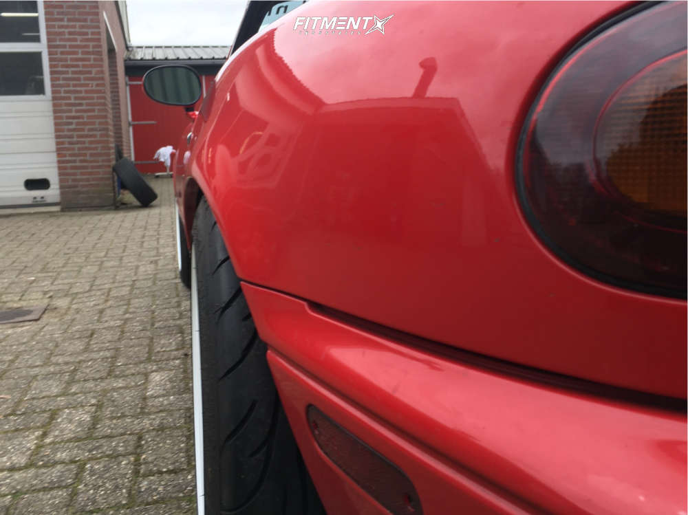 1990 Mazda Miata Base with 15x8 Japan Racing Jr3 and Nankang 195x50 on ...