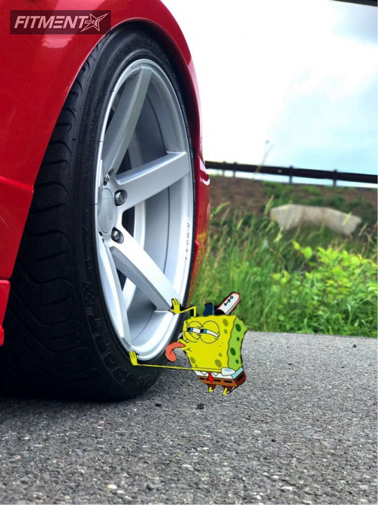 2004 Ford Mustang GT with 18x10.5 Rovos Durban and Michelin 275x35 on Air Suspension 256911