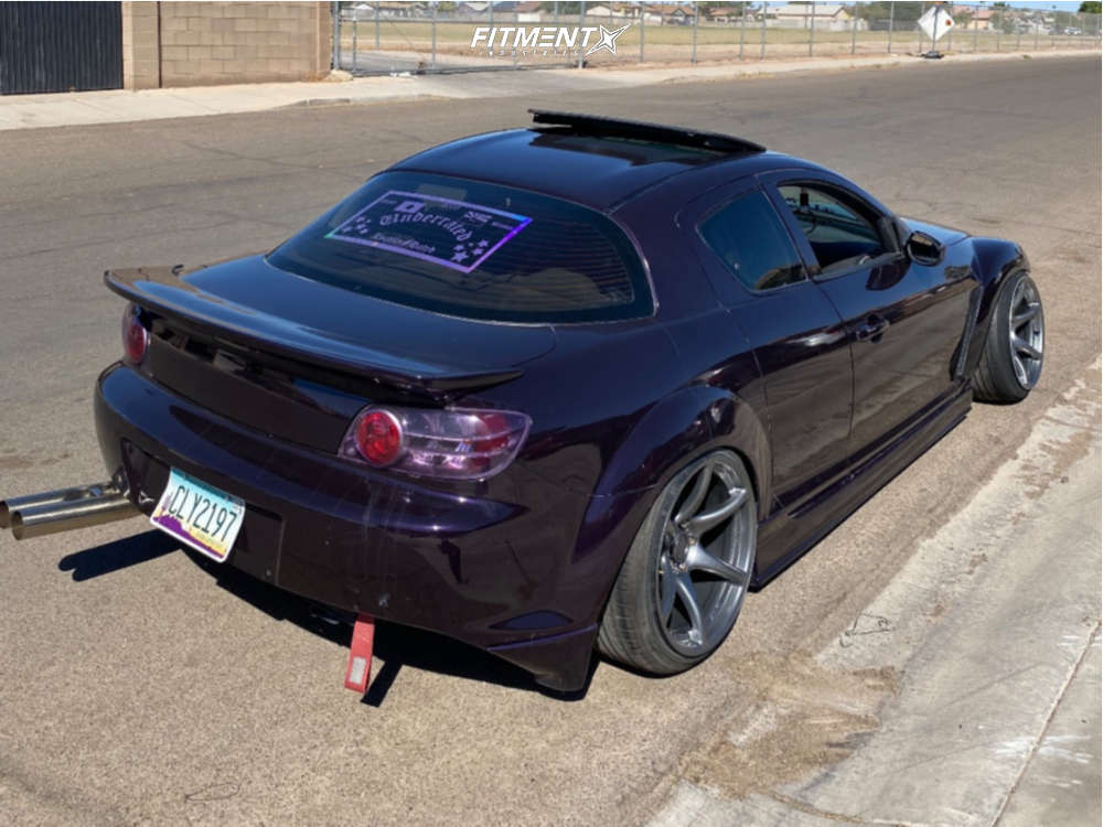 Mazda Rx 8 Base 2004 Mazda RX-8 Base with 18x10.5 Kansei Tandem and Lionhart 215x40 on ...