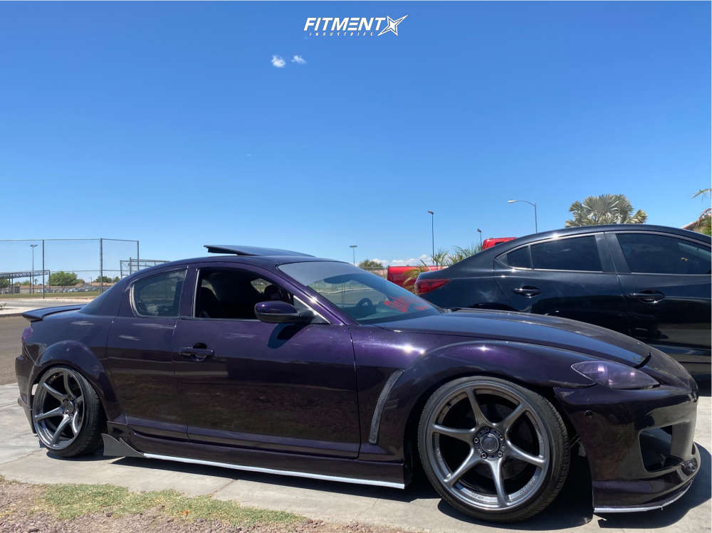 Mazda Rx 8 Base 2004 Mazda RX-8 Base with 18x10.5 Kansei Tandem and Lionhart 215x40 on ...
